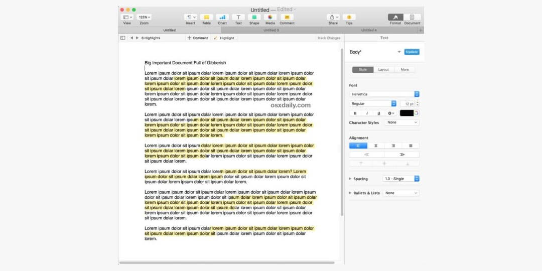 apple pages for mac users writing software
