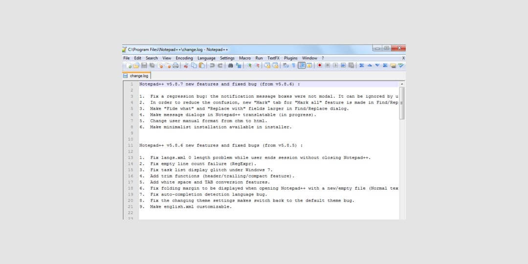 ms notepad & mac text edit writing software